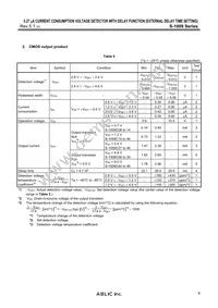 S-1009N43I-M5T1U Datasheet Page 9
