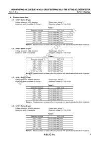S-1011Q30-M6T1U4 Datasheet Page 5