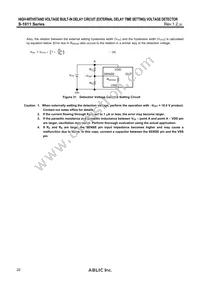 S-1011Q30-M6T1U4 Datasheet Page 22