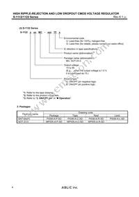 S-1122B55MC-L9OTFU Datasheet Page 4