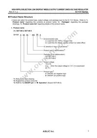S-1131B55UC-N5OTFU Datasheet Page 3