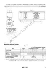 S-1131B55UC-N5OTFU Datasheet Page 7
