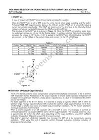 S-1131B55UC-N5OTFU Datasheet Page 14