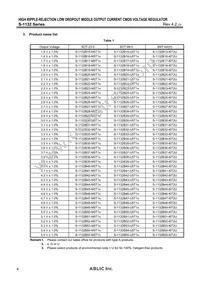 S-1132B55-I6T2G Datasheet Page 4