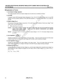 S-1133B60-U5T2U Datasheet Page 16