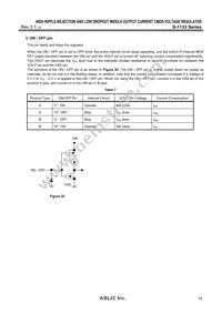 S-1133B60-U5T2U Datasheet Page 19