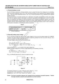 S-1133B60-U5T2U Datasheet Page 20