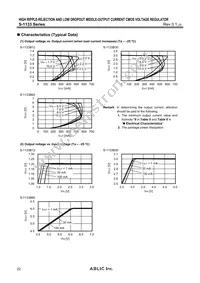 S-1133B60-U5T2U Datasheet Page 22