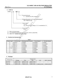 S-1135D35-U5T1U Datasheet Page 7