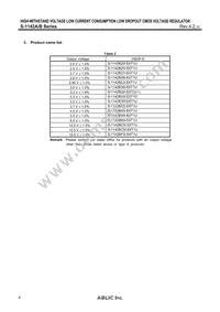 S-1142A50I-E6T1U Datasheet Page 4