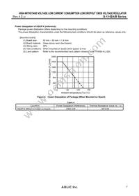 S-1142A50I-E6T1U Datasheet Page 7