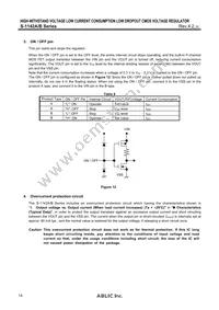 S-1142A50I-E6T1U Datasheet Page 14