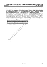 S-1142A50I-E6T1U Datasheet Page 15