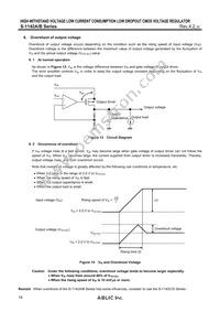 S-1142A50I-E6T1U Datasheet Page 16