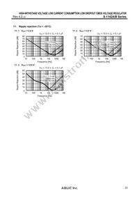 S-1142A50I-E6T1U Datasheet Page 23