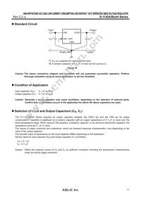 S-1142BF0H-E6T2U Datasheet Page 11