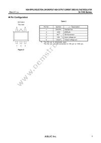 S-1155B50-U5T1U Datasheet Page 5