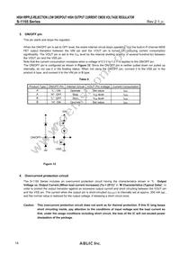 S-1155B50-U5T1U Datasheet Page 14