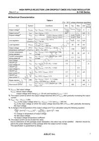 S-1165B55MC-N7OTFU Datasheet Page 7