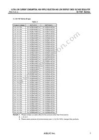 S-1167B55-I6T2G Datasheet Page 5