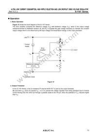 S-1167B55-I6T2G Datasheet Page 13