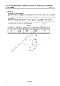 S-1167B55-I6T2G Datasheet Page 14