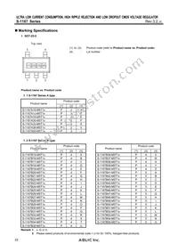 S-1167B55-I6T2G Datasheet Page 22