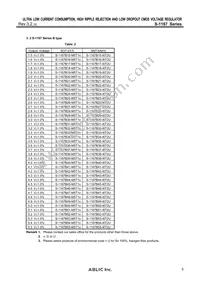 S-1167B55-M5T1U Datasheet Page 5