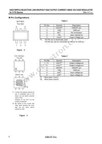S-1170B55PD-OUOTFG Datasheet Page 6