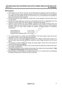 S-1170B55PD-OUOTFG Datasheet Page 17