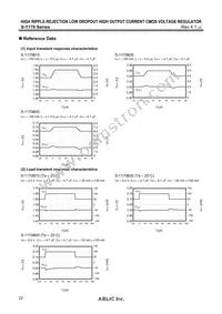 S-1170B55PD-OUOTFG Datasheet Page 22