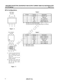 S-1170B55UC-OUOTFU Datasheet Page 6
