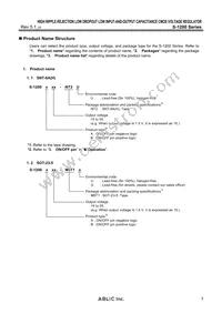 S-1200B55-I6T2G Datasheet Page 3