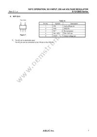 S-1212B80-U5T1U Datasheet Page 7