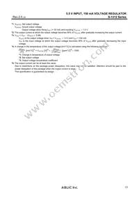 S-1312D35-M5T1U3 Datasheet Page 13