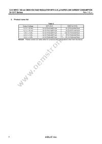 S-1317A10-A4T2U4 Datasheet Page 4