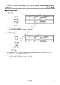 S-1317A10-A4T2U4 Datasheet Page 5