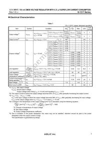 S-1317A10-A4T2U4 Datasheet Page 7