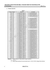 S-1323B54NB-N9NTFU Datasheet Page 4