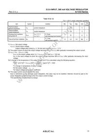 S-1333D35-M5T1U3 Datasheet Page 13