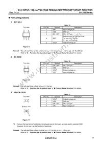 S-1335M36-M5T1U3 Datasheet Page 19