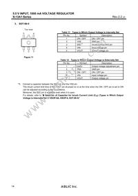 S-13A1H35-U5T1U3 Datasheet Page 14