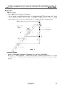 S-1721E3312-M6T1U Datasheet Page 21