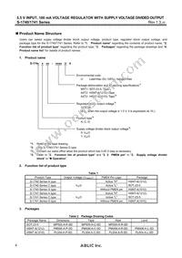 S-1741C21-M5T1U4 Datasheet Page 4