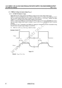 S-1741C21-M5T1U4 Datasheet Page 20