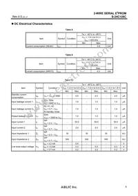 S-24C128CI-T8T1U3 Datasheet Page 5