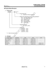 S-24C16DI-J8T1U5 Datasheet Page 3