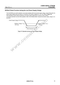 S-24C256CI-J8T1U4 Datasheet Page 19