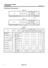 S-24C32CI-I8T1U3 Datasheet Page 6