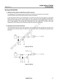 S-24C32CI-I8T1U3 Datasheet Page 21